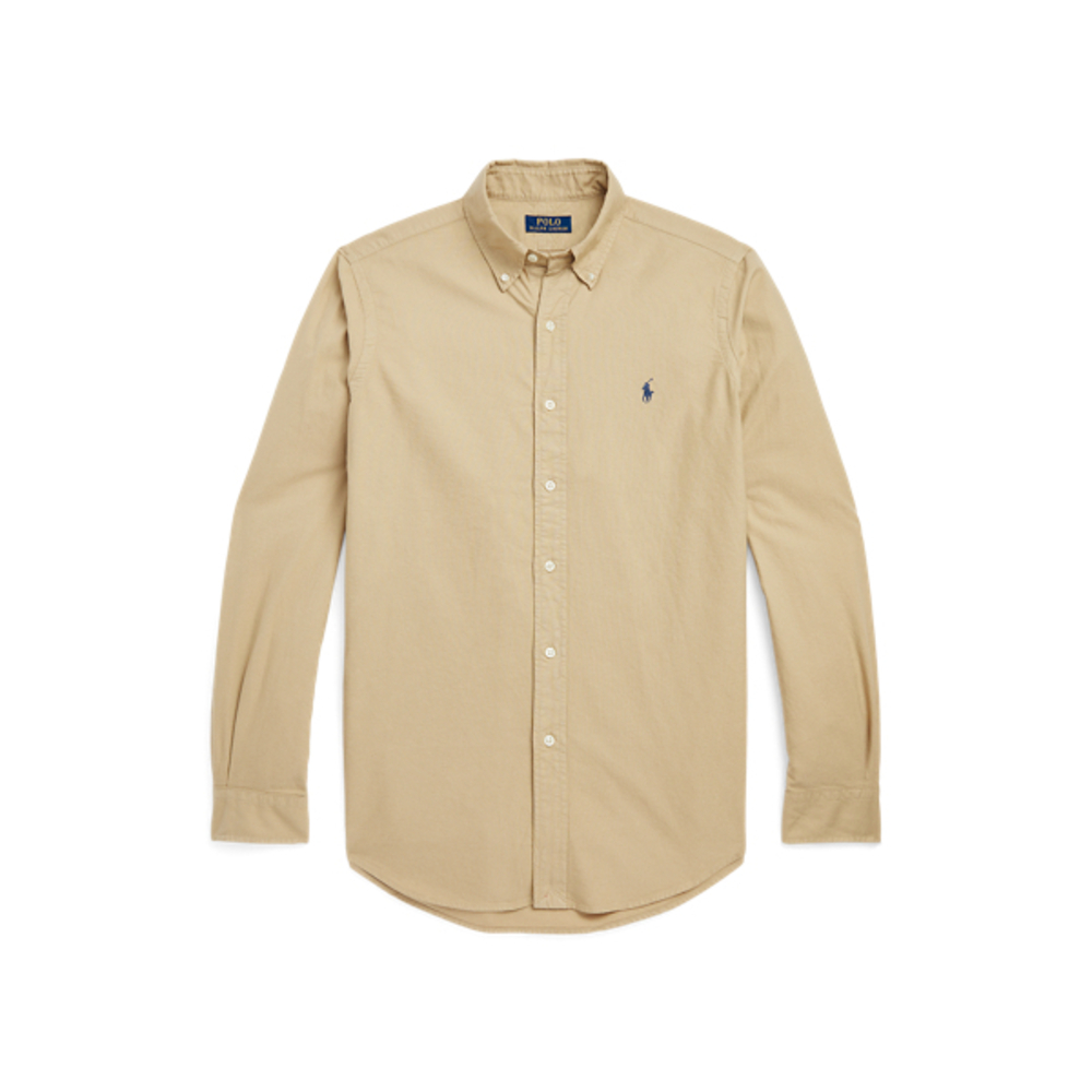 Classic Fit Garment-Dyed Oxford Shirt